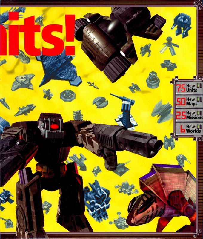 Inside Cover for Total Annihilation: The Core Contingency (Windows): Right Side