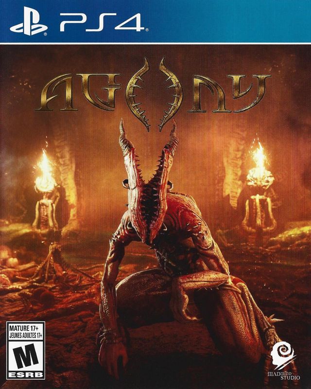 Front Cover for Agony (PlayStation 4)