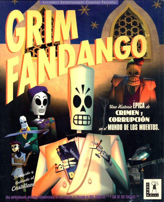 Front Cover for Grim Fandango (Windows) (First release)