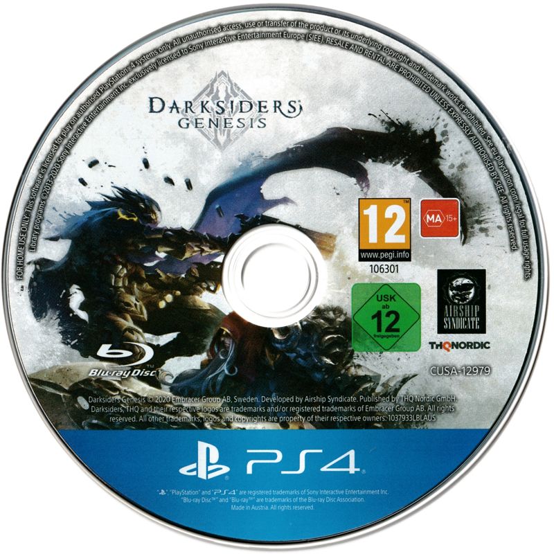 Media for Darksiders: Genesis (PlayStation 4)
