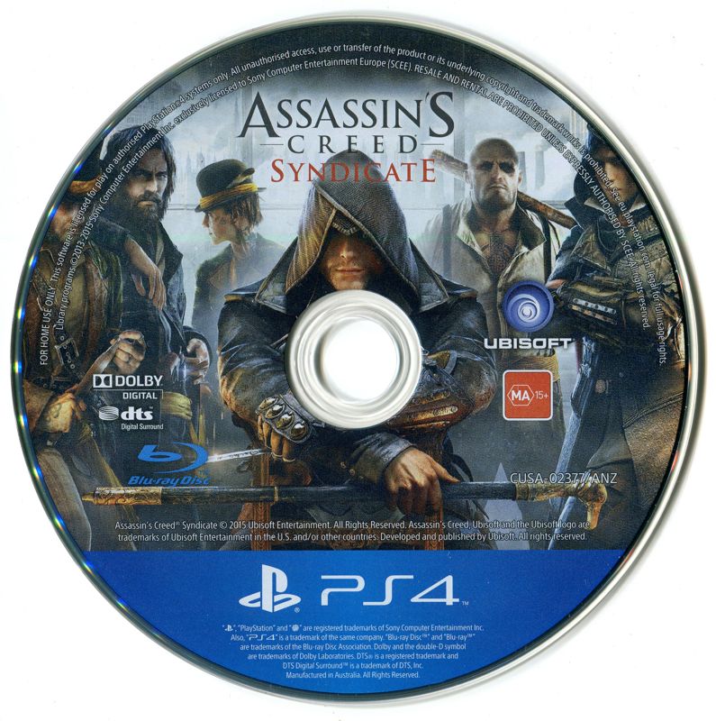 Media for Assassin's Creed: Syndicate (Special Edition) (PlayStation 4)