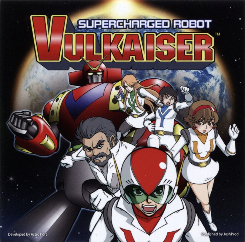Front Cover for Supercharged Robot Vulkaiser (Dreamcast): w/o sticker