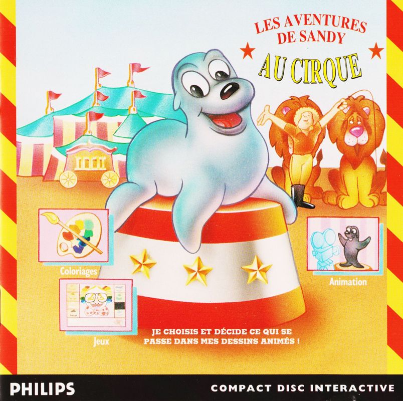 Front Cover for Sandy's Circus Adventure (CD-i)