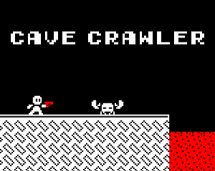 Front Cover for Cave Crawler (Browser and Linux and Macintosh and PS Vita and Windows) (itch.io release)