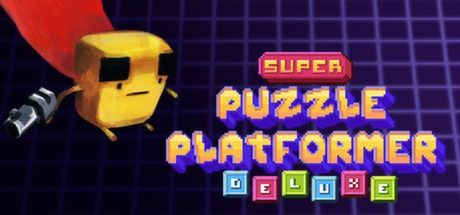 Front Cover for Super Puzzle Platformer Deluxe (Macintosh and Windows) (Steam release)