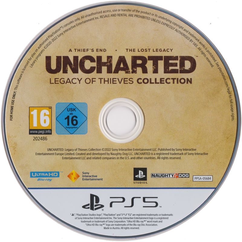 Rent Uncharted: Legacy of Thieves Collection on PlayStation 5