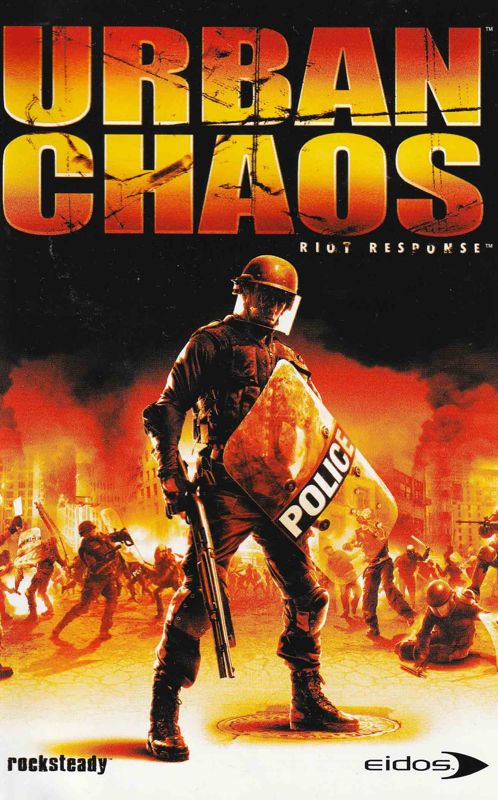 Manual for Urban Chaos: Riot Response (PlayStation 2): Front