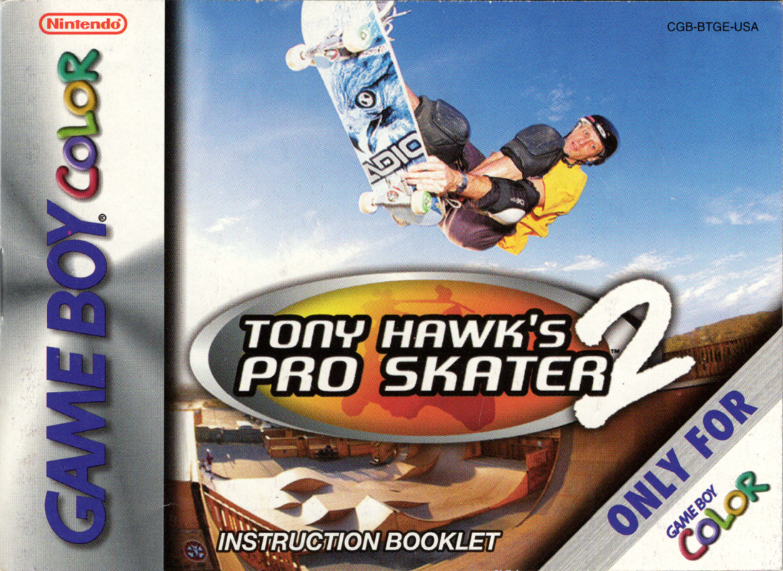 Tony Hawks Pro Skater 2 Cover Or Packaging Material Mobygames 8839