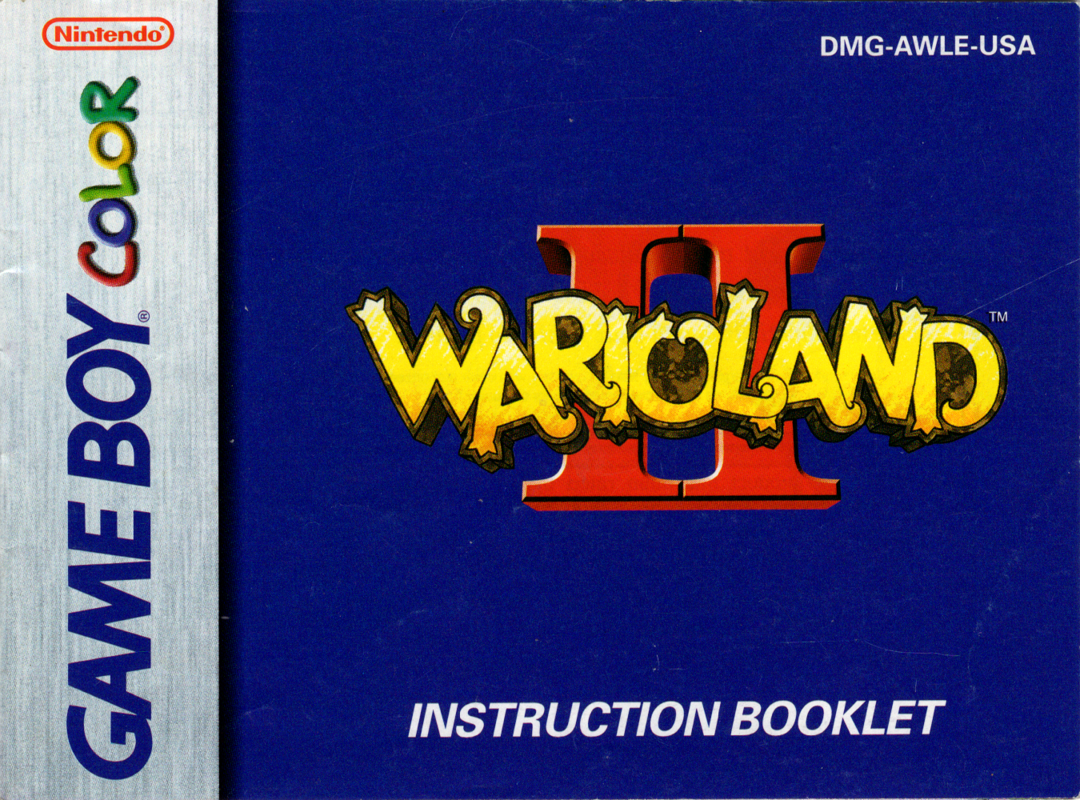 Wario Land II cover or packaging material - MobyGames