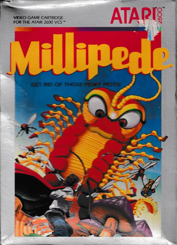 Front Cover for Millipede (Atari 2600) (1986 release (Model 26118))