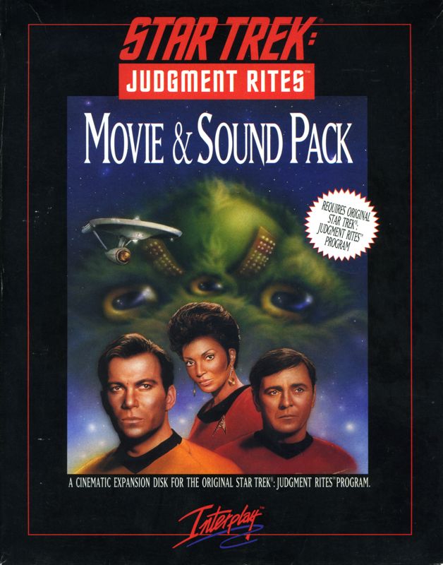 Front Cover for Star Trek: Judgment Rites - Movie & Sound Pack (DOS)