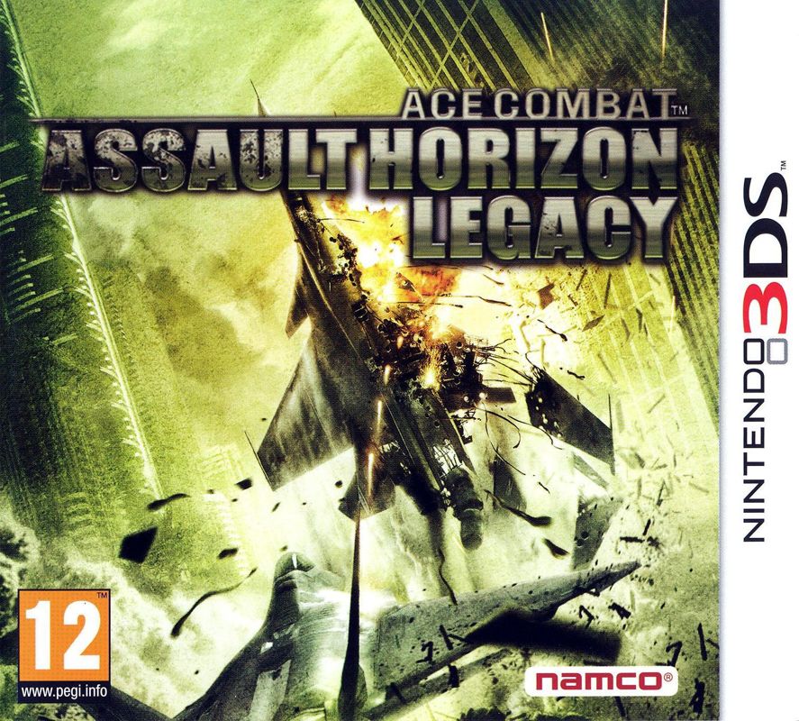 Front Cover for Ace Combat: Assault Horizon - Legacy (Nintendo 3DS)