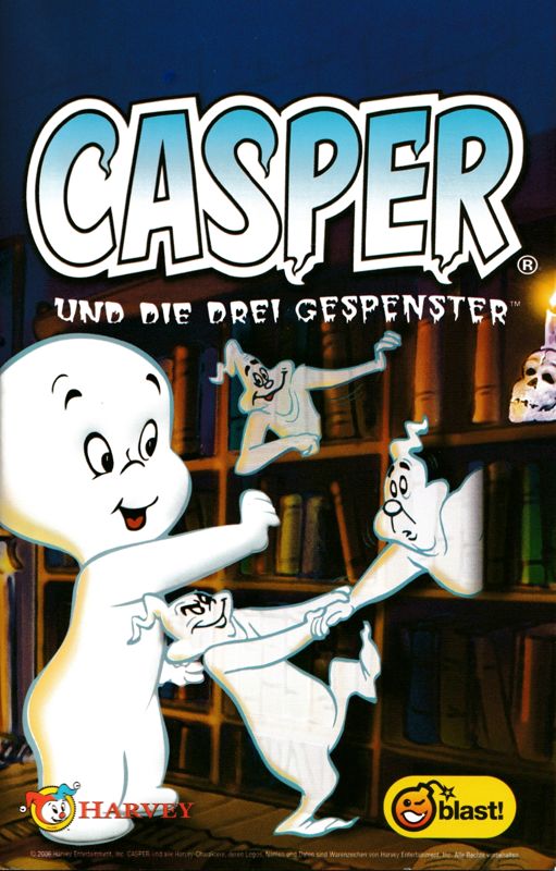 Manual for Casper and the Ghostly Trio (PlayStation 2): Front