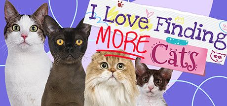 Front Cover for I Love Finding More Cats (Macintosh and Windows) (Steam release)