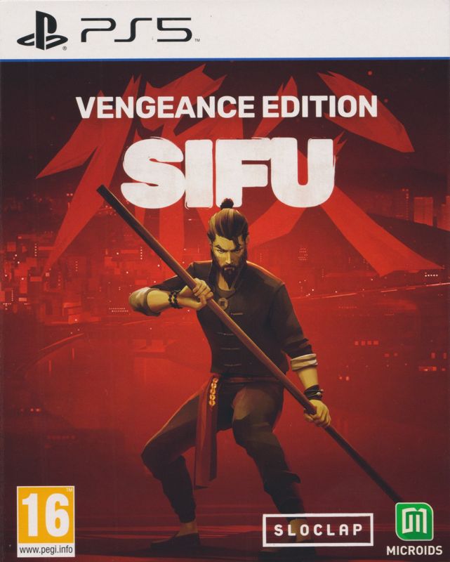 Front Cover for Sifu (Vengeance Edition) (PlayStation 5) (Sleeved Steelbook)