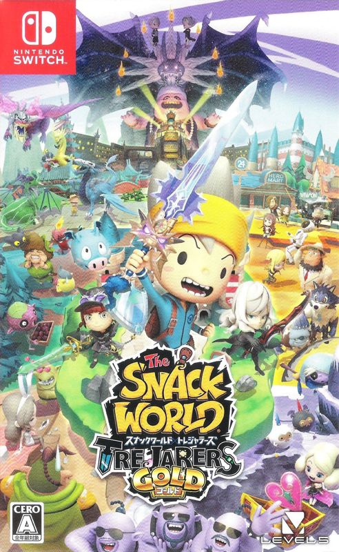 Snack World: The Dungeon Crawl - Gold cover or packaging material ...