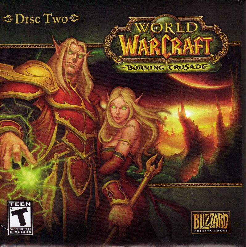 Other for World of WarCraft: The Burning Crusade (Macintosh and Windows): CD Jacket Front - Disc 2