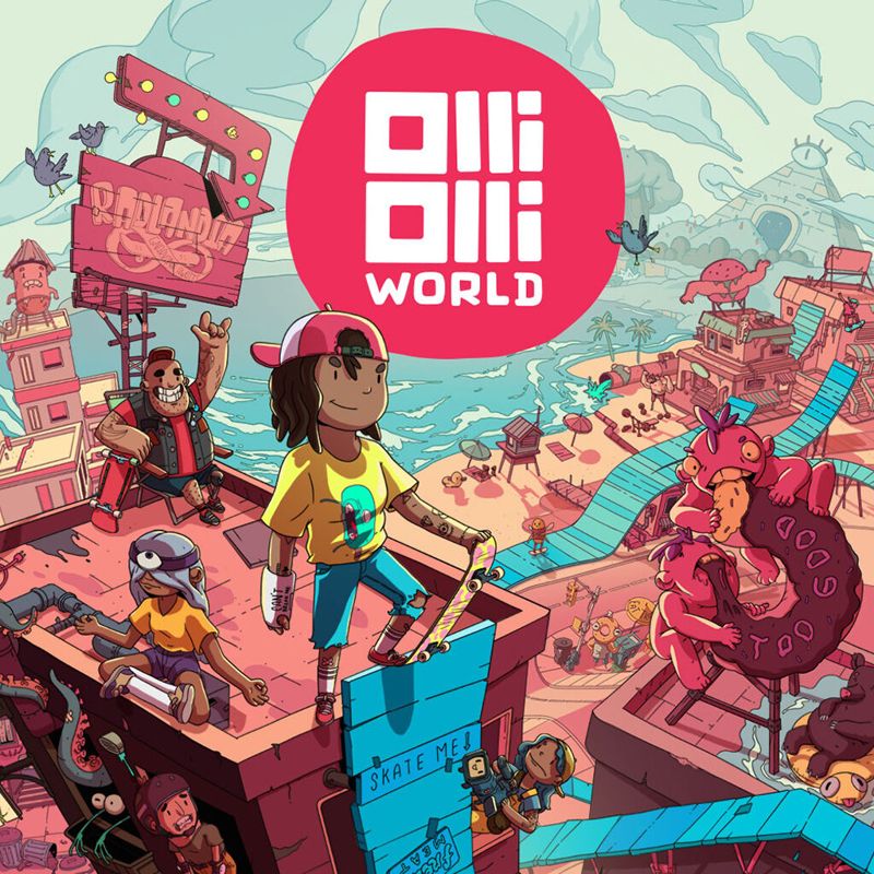Front Cover for OlliOlli World (Nintendo Switch) (download release)