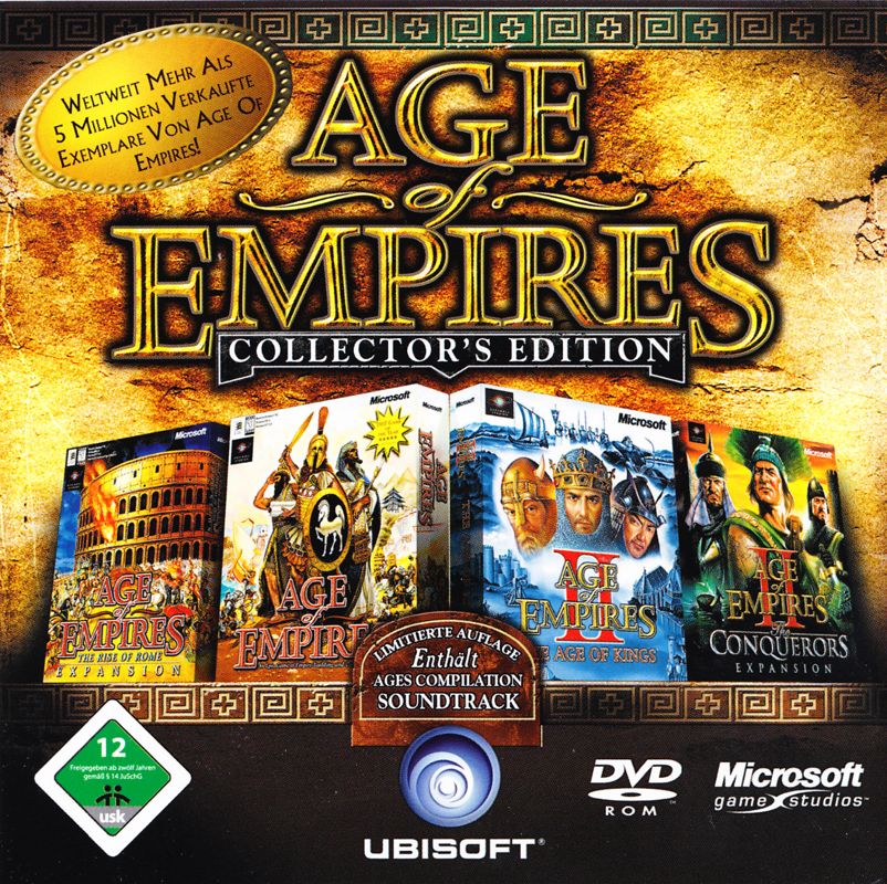 Other for Age of Empires: Collector's Edition (Windows) (Software Pyramide release): Jewel Case - Front