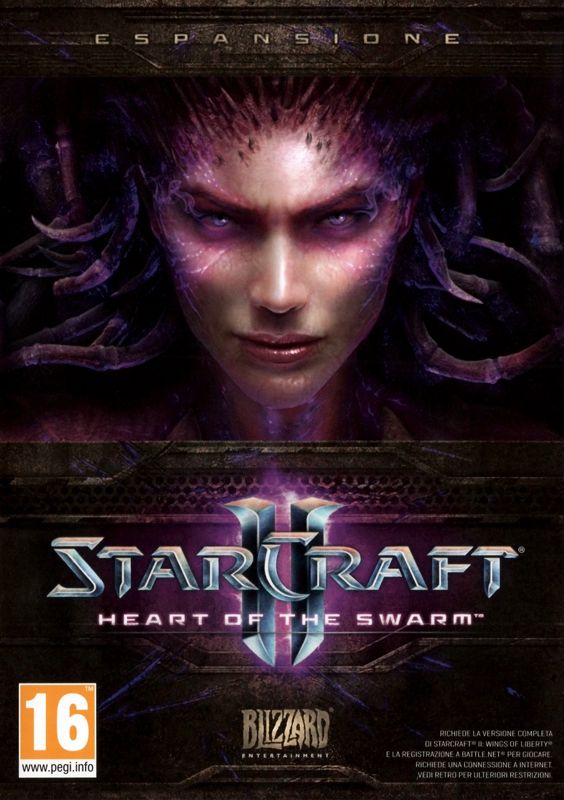 Other for StarCraft II: Heart of the Swarm (Macintosh and Windows): Keep Case - Front