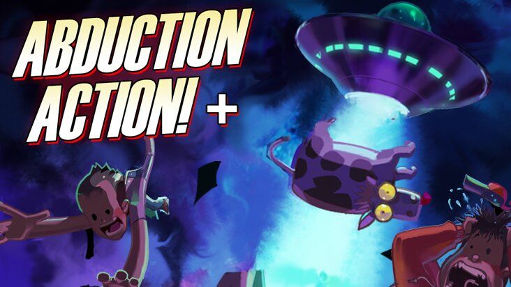 Front Cover for Abduction Action! + (Ouya)