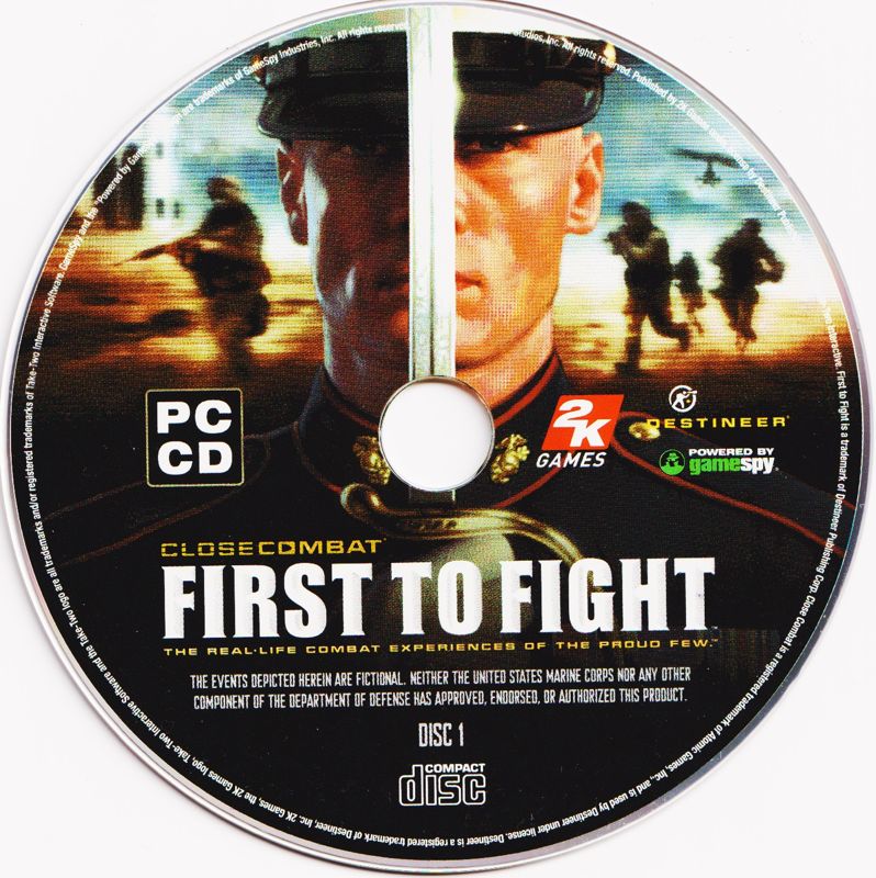 Media for Close Combat: First to Fight (Windows): Disc 1