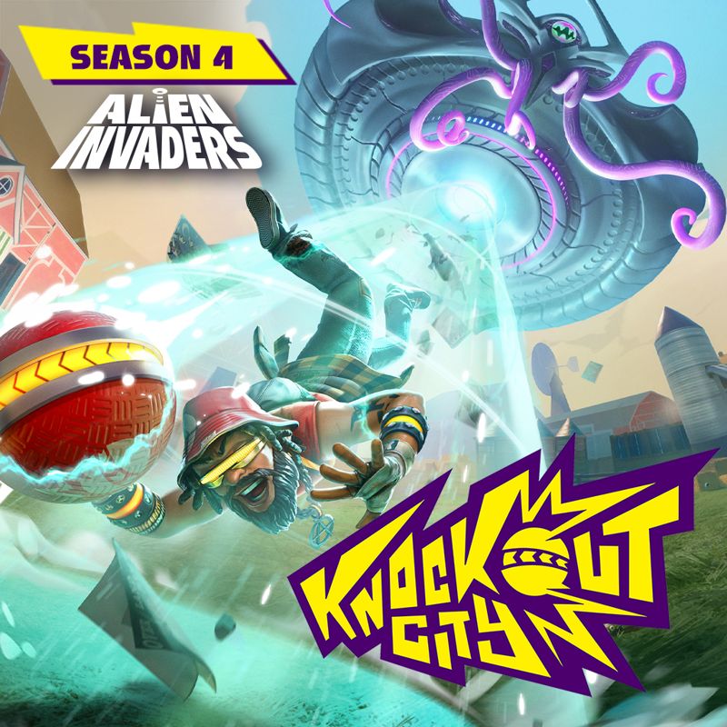 Front Cover for Knockout City (Nintendo Switch) (download release): Season Four: Alien Invaders