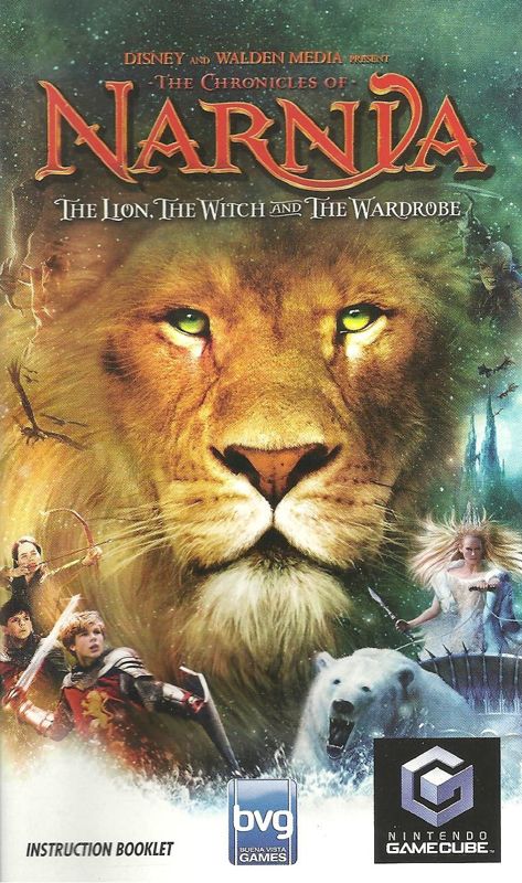 Manual for The Chronicles of Narnia: The Lion, the Witch and the Wardrobe (GameCube): Front