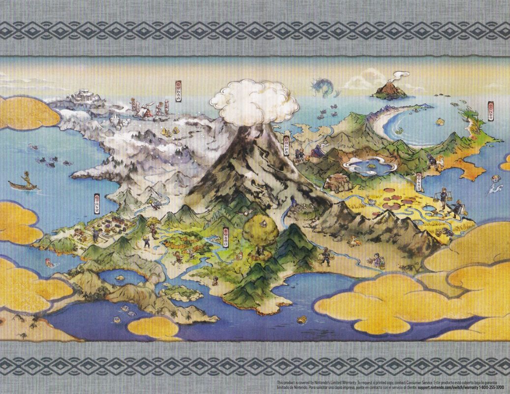 Inside Cover for Pokémon Legends: Arceus (Nintendo Switch)