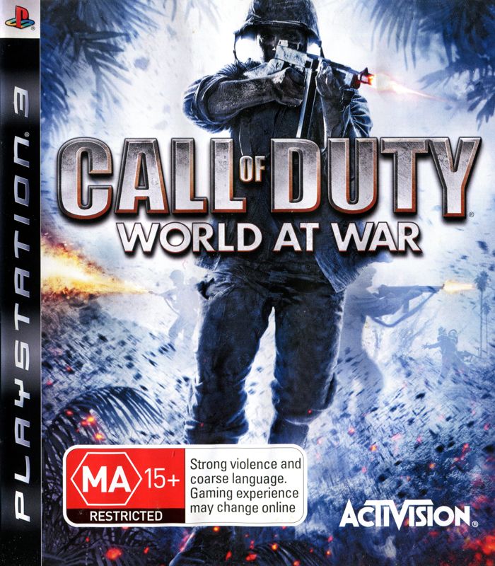 Front Cover for Call of Duty: World at War (PlayStation 3)