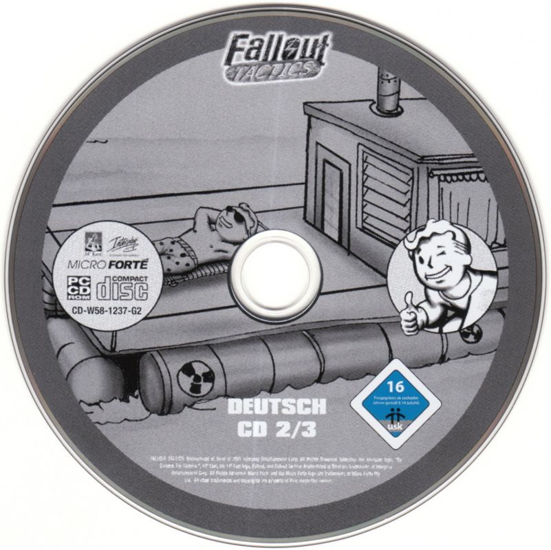 Media for Fallout Radioactive (Windows): Fallout: Tactics - Disc 2