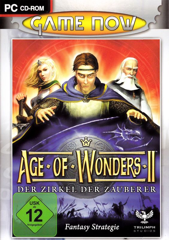 Front Cover for Age of Wonders II: The Wizard's Throne (Windows) (Game Now release (2009))