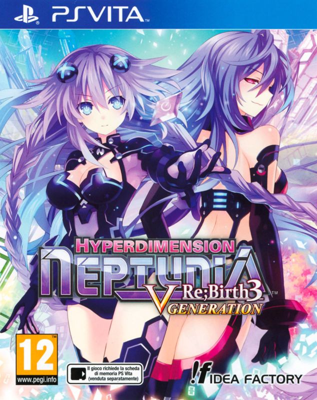 Front Cover for Hyperdimension Neptunia: Re;Birth3 - V Generation (PS Vita)