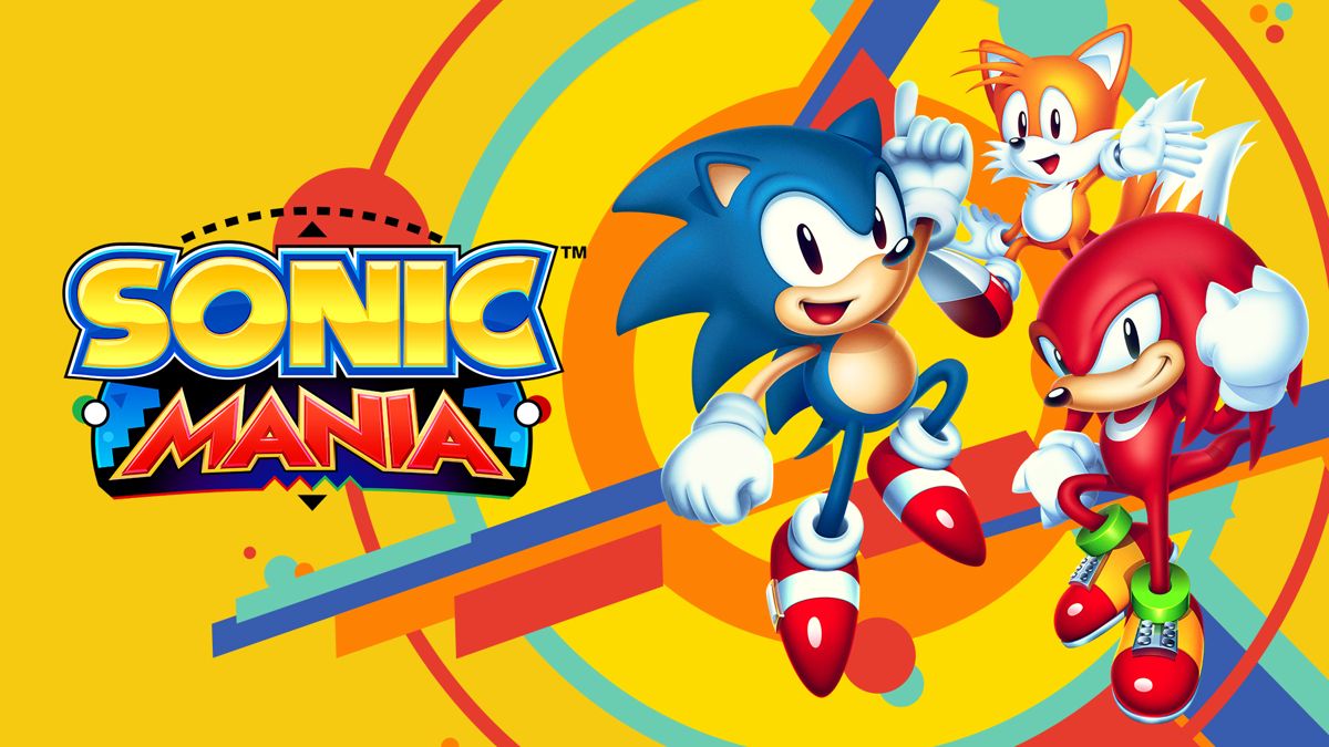 Front Cover for Sonic Mania (Nintendo Switch) (download release): 3rd version