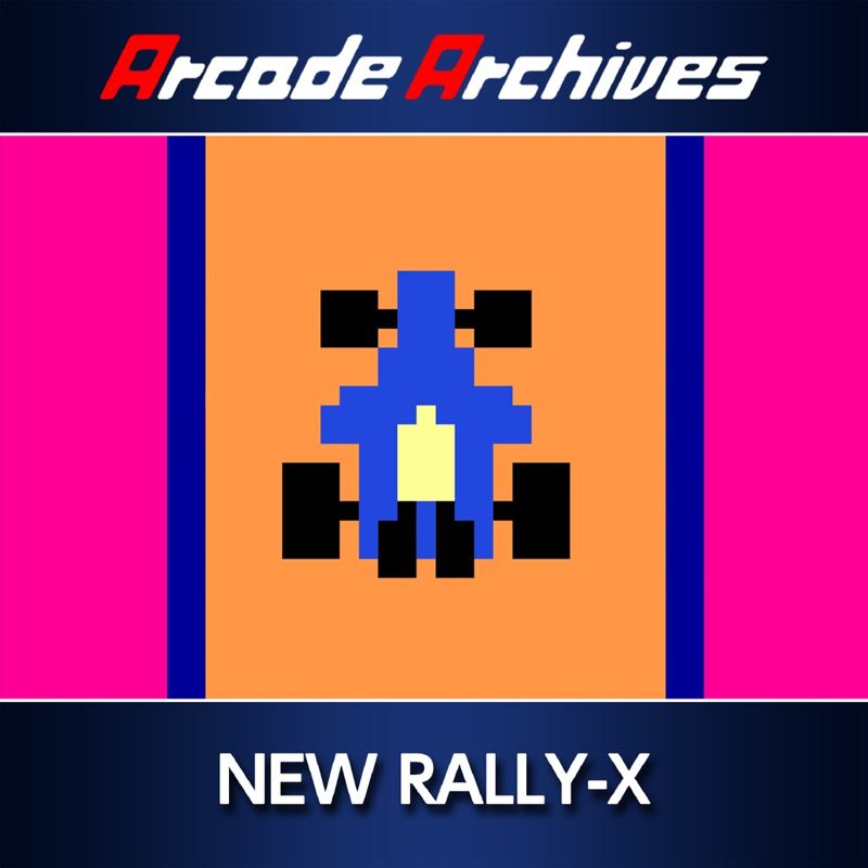 Front Cover for New Rally-X (PlayStation 4) (download release)