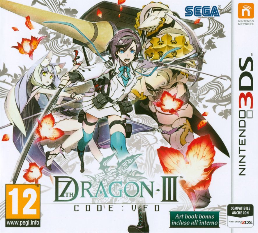 Front Cover for 7th Dragon III: Code:VFD (Nintendo 3DS)