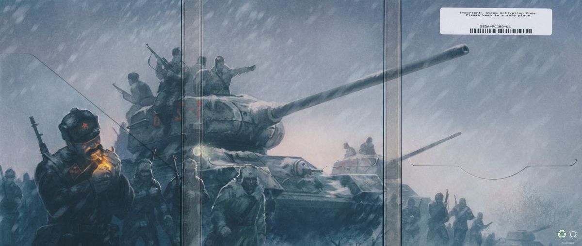 Inside Cover for Company of Heroes 2: All-Out War Edition (Linux and Macintosh and Windows): DVD-SinglePac - Inside