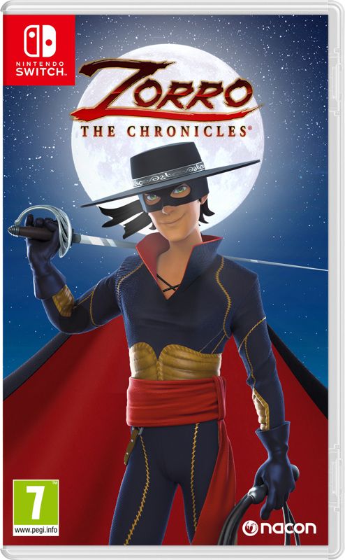 Front Cover for Zorro: The Chronicles (Nintendo Switch) (download release)