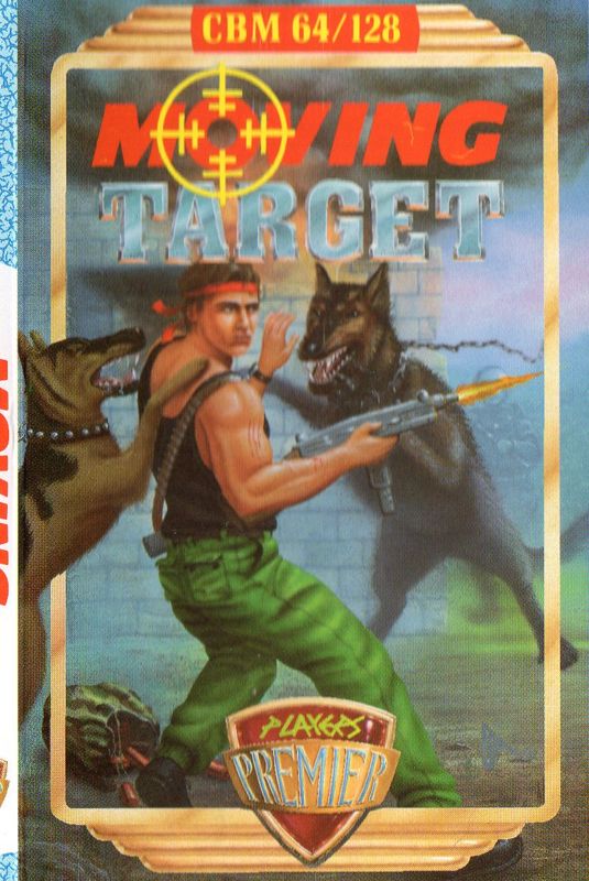 Front Cover for Moving Target (Commodore 64)