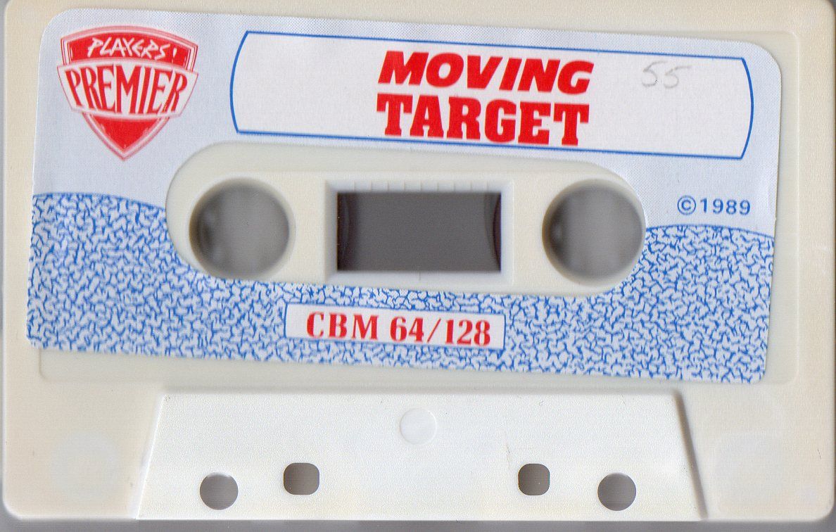 Media for Moving Target (Commodore 64)