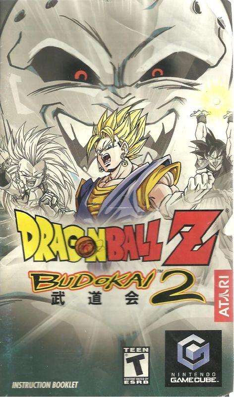 Manual for Dragon Ball Z: Budokai 2 (GameCube): Front