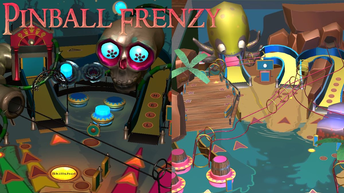 Front Cover for Pinball Frenzy 3D (Nintendo Switch) (download release)
