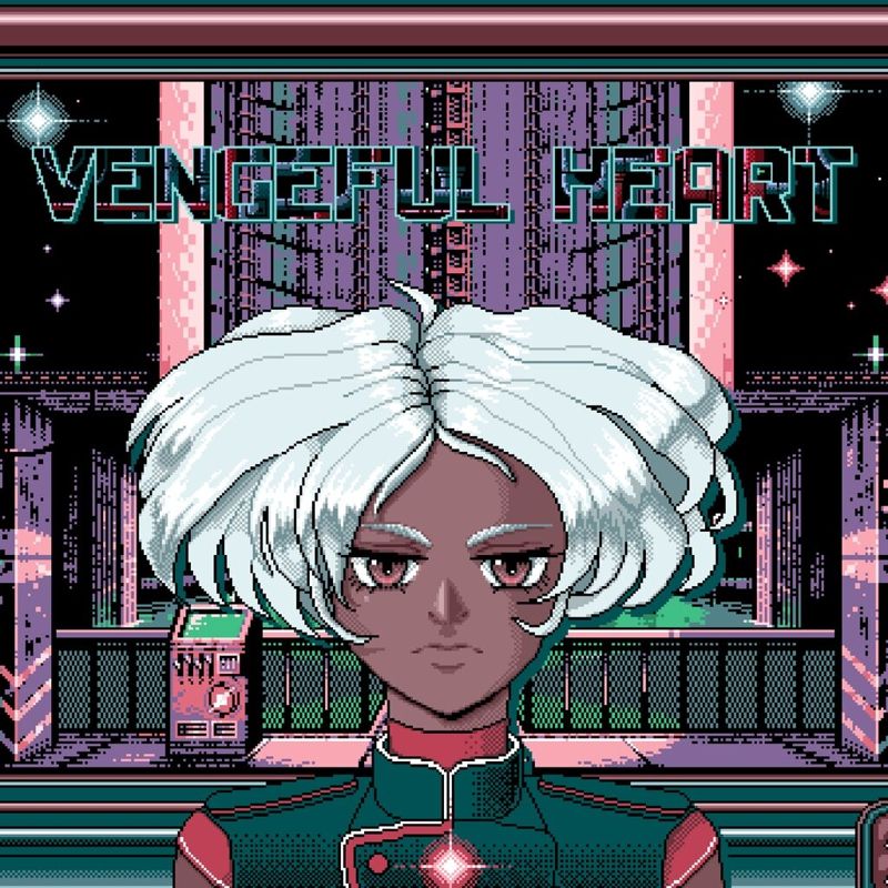 Front Cover for Vengeful Heart (PlayStation 4 and PlayStation 5) (download release)
