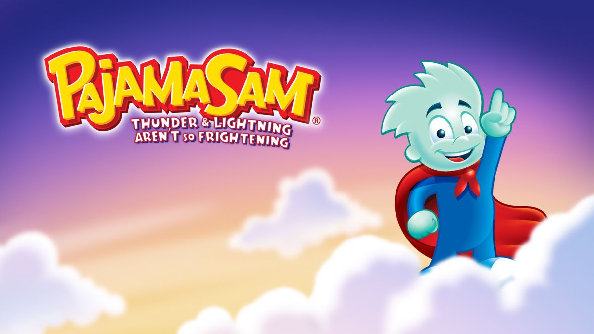 Front Cover for Pajama Sam 2: Thunder and Lightning aren't so Frightening (Nintendo Switch) (download release)