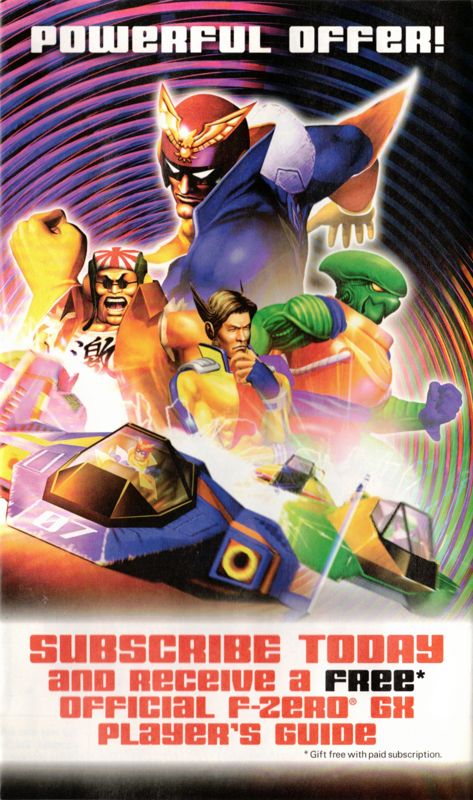 Advertisement for F-Zero GX (GameCube): Front