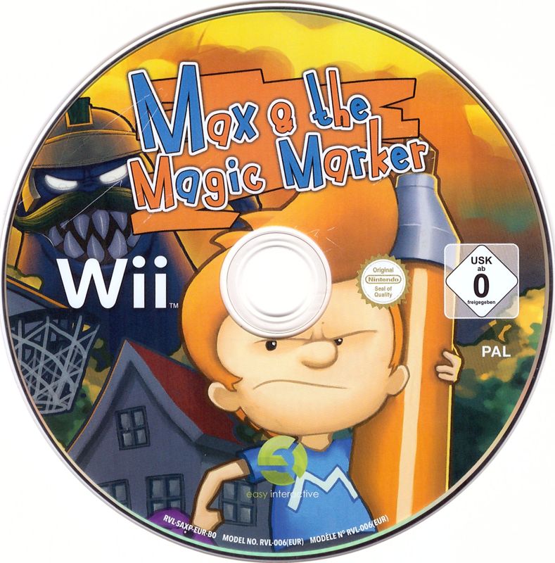 Media for Max & the Magic Marker (Wii)