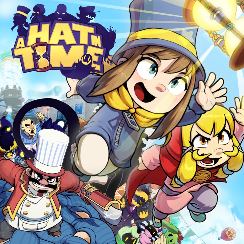 Front Cover for A Hat in Time (PlayStation 4) (download release)