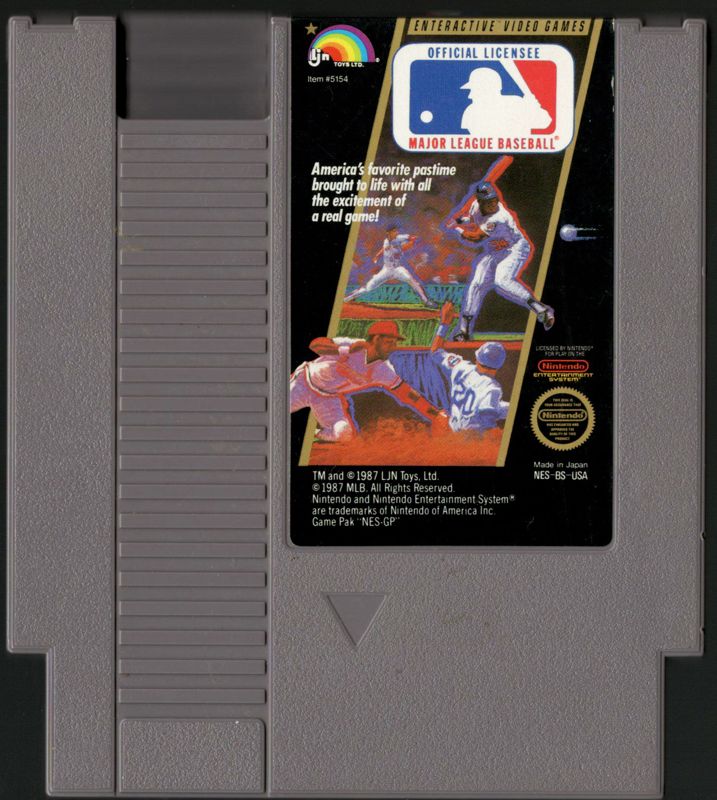 Media for Major League Baseball (NES)