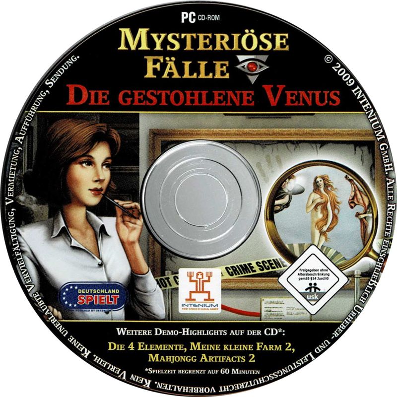 Media for Insider Tales: The Stolen Venus (Windows) (Deutschland Spielt release)