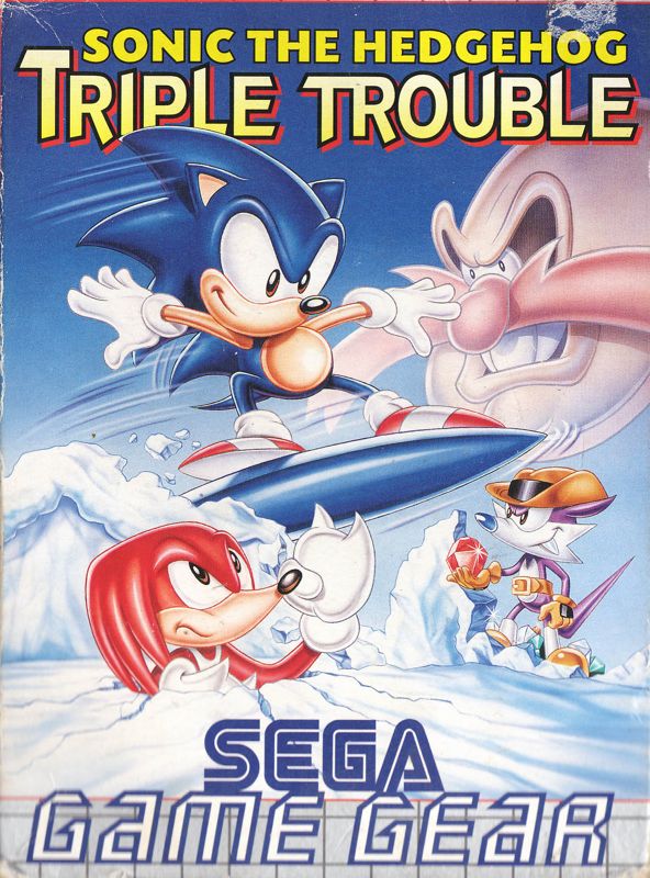 Front Cover for Sonic the Hedgehog: Triple Trouble (Game Gear)